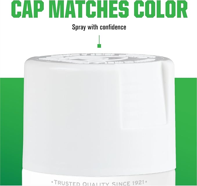 Rust-Oleum 1904830 Lacquer Spray Paint, 11 oz, Gloss White, (Pack of 1)