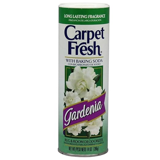 Carpet Fresh Rug and Room Deodorizer with Baking Soda, Gardenia Fragrance, 14 OZ PACK OF 1