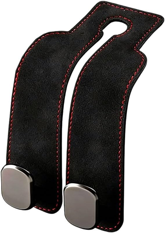 2026 Car Headrest Storage Hooks - Universal Backseat Hanger Organizer for Handbags & Grocery Bags (1, Black)