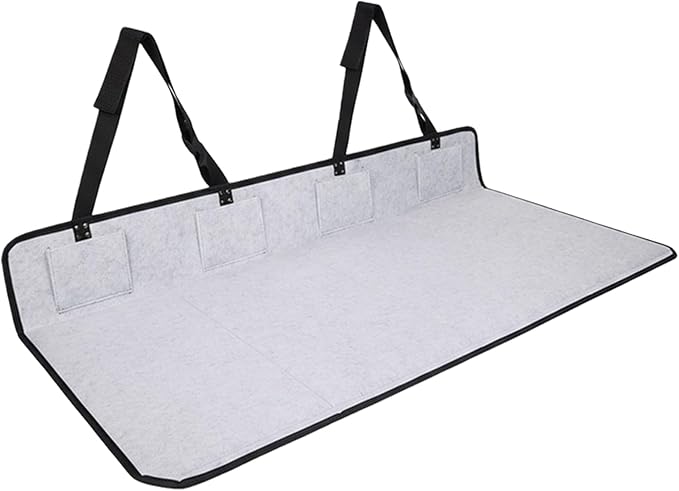 Car Sleeping, Non-Slip Foldable Mat, Waterproof Backseat Extender Advantage, Fabric Travel Kit, Vehicle Accessory with Easy Setup, Outdoor Camping Solution for Picnic Fishing Beach