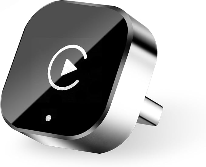 Wireless CarPlay Adapter, 2026 Mini CarPlay & Android Auto Wireless Adapter 2-in-1