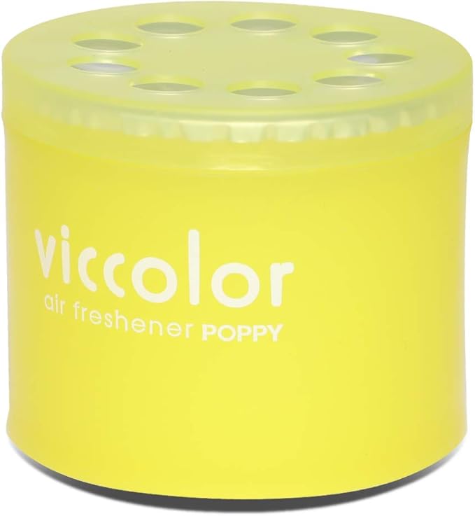 VicColor Gel Based Japanese Under-The-Car Air Refresher/Odor Eliminator Can (Lemon Squash Scent)