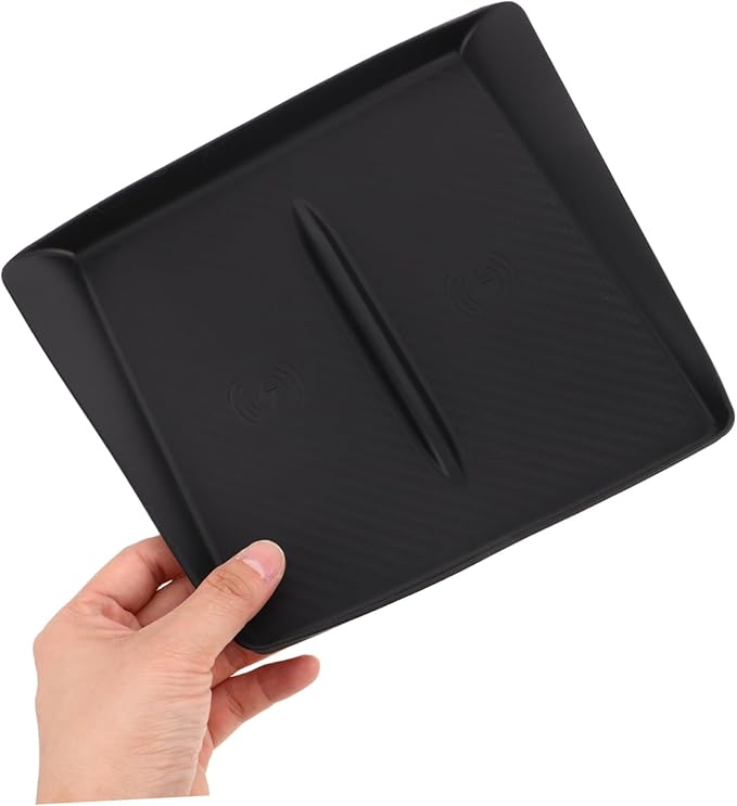 Gadpiparty Central Control Protection Silicone Pad Wireless Charger Pad Interior Accessory Car Console Wireless Charging