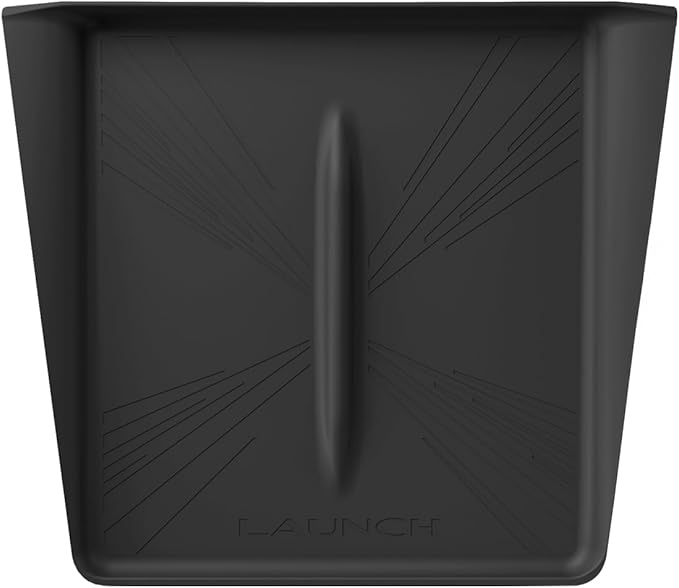 LUCKEASY Wireless Charging Pad for Tesla Model Y Juniper 2025 2026 Center Console Wireless Charger Pad Non-Slip Silicone Mat for Model Y Accessories Black (Lightspeed Texture)