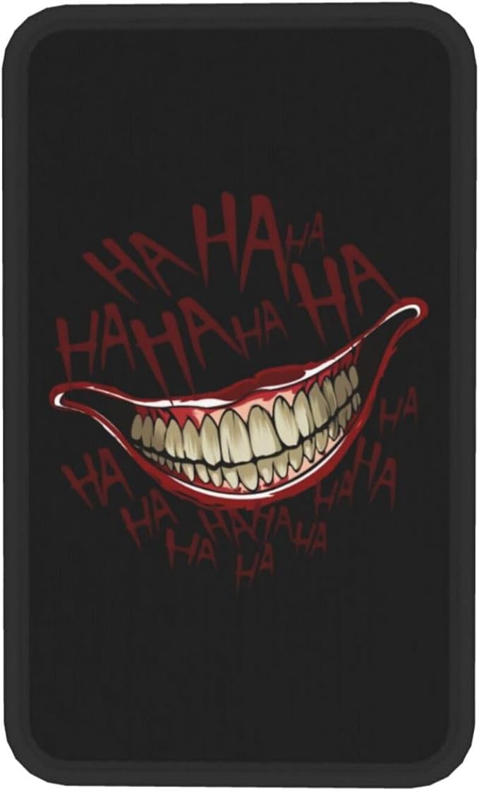 Joker Smile Car Armrest Pad Center Console Cushion Cover Universal Fit Decorative Auto Accessories Handrail Box Lid Protector