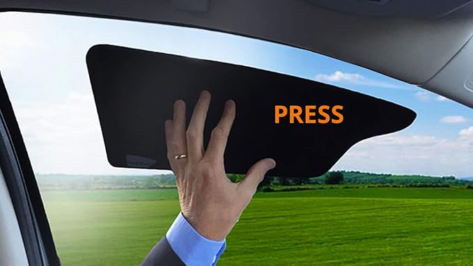 Windshield Sunshade for Car Sun Window Shade Visor Shades Sunshade Visors Extender (2 Pack)