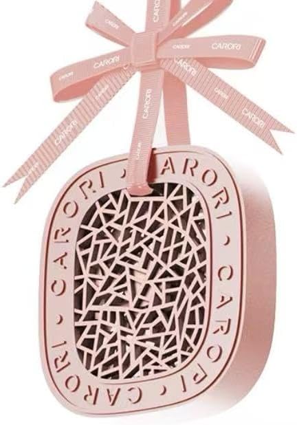 Car Air Freshener Diffuser – Sandalwood Vent Clip Inspired by 1 Hotel, Long-Lasting Natural Scent, Sleek Refillable Design, Eliminates Odors – Pink
