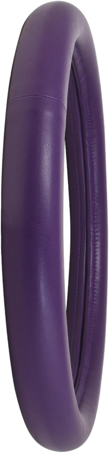 GG Grand General 54069 18 inches Deluxe Steering Wheel Cover Full Purple with Purple Stitching