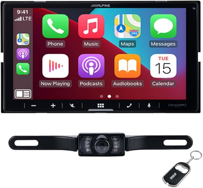 Alpine ILX-W670-S 7" Double-DIN Digital Multimedia Receiver with License Plate Camera