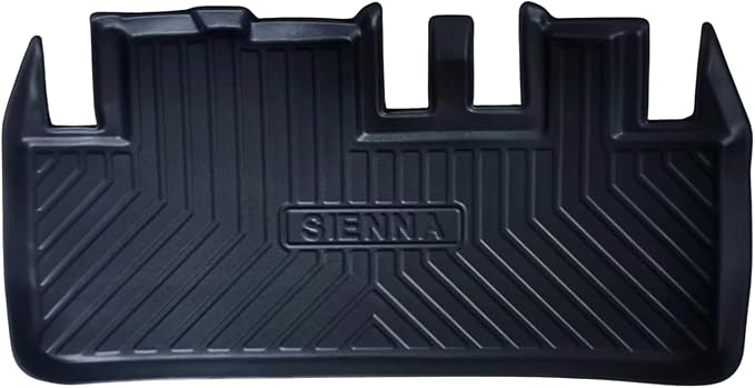 Cargo Liners Fits Toyota Sienna 2011-2020 Rear Trunk Floor Mats 3D Boot Tray All-Weather TPE Black