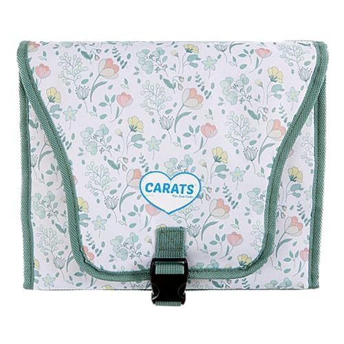 Car Seat Cooling Pad for Babies, Toddlers, and Kids - Comfortable and Durable Cooling Pad for Hot Summer Days - One Size Fits All, Floral Half White