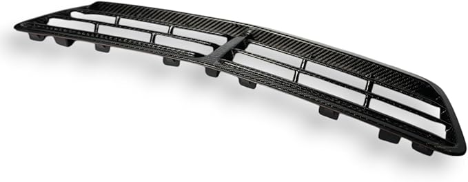 JSD Replacemant Front Hood Vent for Ford Mustang S650 GT,Dark Horse 2024 2025, Gloss Real Carbon Fiber
