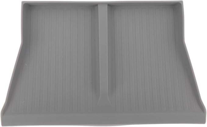 Center Console Charging Mat Crafted from Silicone Easy to Slip Phone Charging Pad Grey Color Car Interior Accessories W240004613 for Convenient Use