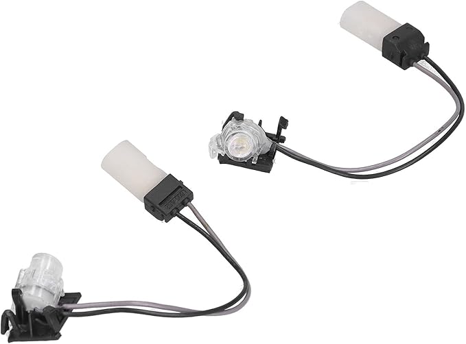 Aramox Door Handle Kit Fit for C7, Pair Door Handle Light Left Right Auto Exterior Ambient Lighting 4H0947133A/134A