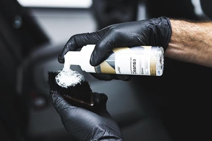 CARPRO Skincare Leather Kit: Car Leather Cleaner, Leather Conditioner, Brush & Towel - Clean and Condition All Types of Leather - Prevent Car Leather Seats from Fading, Cracking & Drying Out
