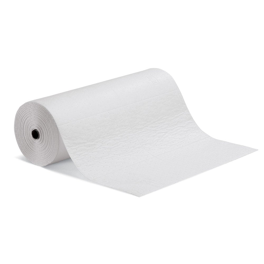 PIG Oil-Only Absorbent Mat Roll | Absorbs 20.1 gal per roll | 30" W x 150' L | MAT462