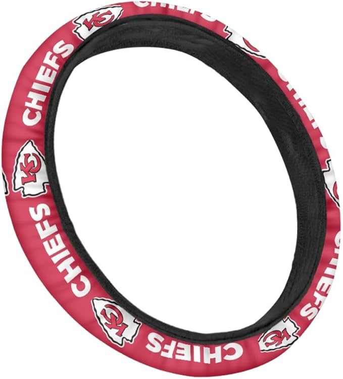 Universal Car Steering Wheel Cover, Automotive Vehicle Accessory (L-FXPT-QZ)