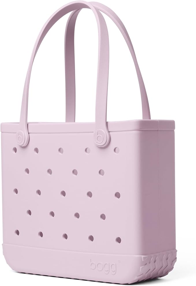 BOGG BAG Medium Tote – 15” x 12.5” x 5” – Durable, Washable, Tip-proof – Beach, Pool, Boat, Work, Sports (Violet Orchid)