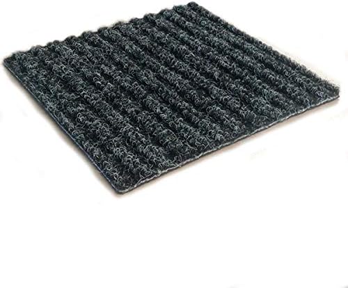 KOECKRITZ Heavy Duty Durable All Weather Indoor/Outdoor Non Slip Entrance Mat Rugs and Runners for Office Business Building Home Garage Front Door (4' x 14', Charcoal)