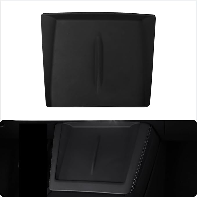 BASENOR 2026 Upgrade Center Console Wireless Charger Mat for 2024 2025 2026 Model 3 Highland Silicone Cover Wireless Charging Phone Pad [Proprietary Design] Interior Accessories