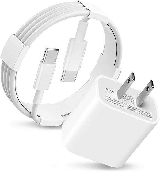 10FT 20W Fast Long Charger Adapter for AirPods 4 Gen, AirPods Pro 2nd Generation, Beats Pill 2024, iPhone 16E 16 15 Pro MaX,iPad Air 13/12.9,Samsung Galaxy A16 A15 A14 5G A54 A03S A53 A23 A34