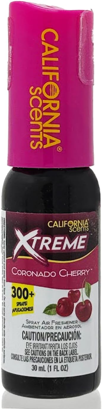 California Scents Xtreme 1 oz. Spray Air Freshener, Coronado Cherry