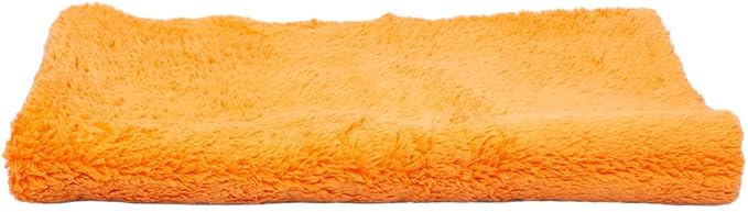 Maxshine 16" x 24" Universal 3-Pack Orange 500GSM Edgeless Microfiber Towel – Ultra-Soft & High Absorbency – Ideal for Car Detailing, Polishing & Finishing – Lint-Free Cleaning Cloth