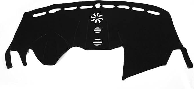 x xotic tech Center Console Dashboard Mat Pre-Cut Non-Slip Sunshield Sun Glare Protector Dash Carpet Pad Black Cover Compatible with Ford Escape 2014-2019