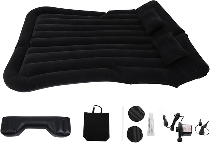 1set Multi-Function Inflatable Mattress for Cars Portable Sleeping Air Mattress for Outdoor Camping and Travel SUV-Sized Protective Design and Accessories