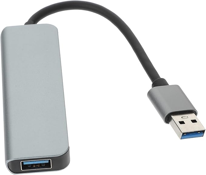 BESPORTBLE USB Hub USB Port Expander for Laptop High-Speed Data Transfer for Keyboard Charger Mouse Webcam Plug and Play Compact Design