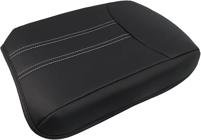 Center Console Cover Armrest Leather Covers for Honda Pilot 2023 2024 2025(Black) 2024 Ridgeline/Passport Armrest Pad Lid Cushion Console Protector Vegan Leather Extra Soft