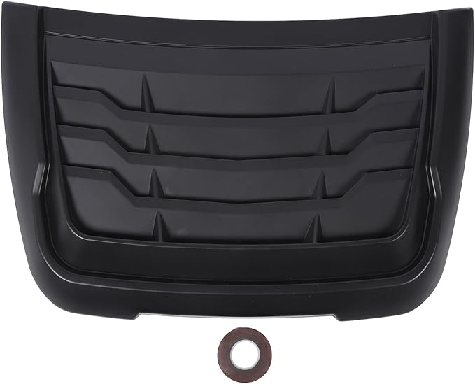 aqxreight Hood Air Intake Vent Scoop Cover ABS Excellent Heat Dissipation Sporty Look Bonnet Air Vent Cover Fit for XLT XLS XL 2015 to 2022 (Matte Black)