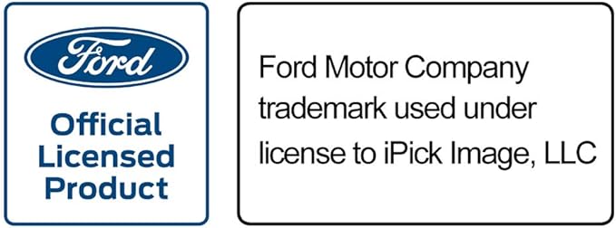 iPick Image for Ford F-150 2015 up Universal Car Door Handle Cup Protector Clear Decal Stickers, Pair - Official Licensed