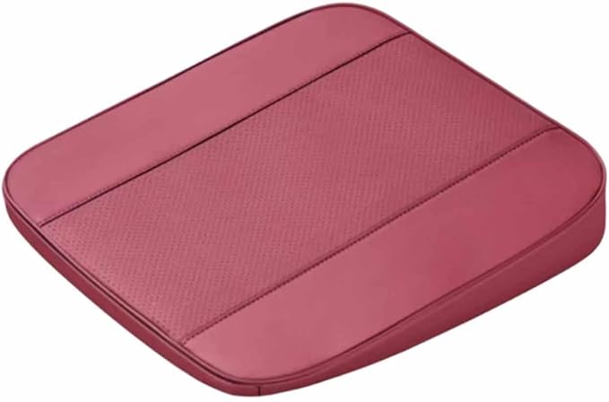 Car Seat Cushion for Ford F150(7seats) 2017-2023, Nonslip Driving Comfort and Breathable Lumbar Support Pad Sciatica and Back Pain Relief,Red-6 cm