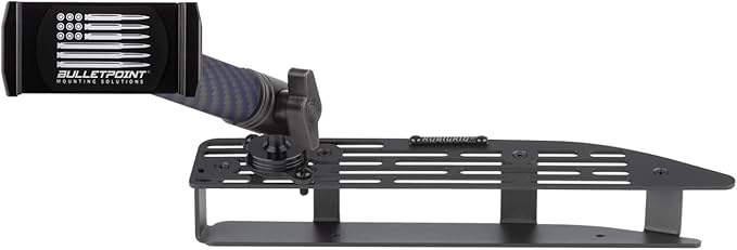 Bulletpoint Mounting Solutions RubiGrid Metal Dash Mount Phone Holder Compatible with 2022+ Chevrolet Silverado & GMC Sierra (V2 Spring-Loaded)