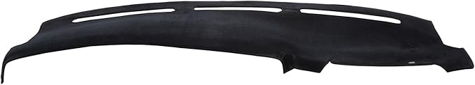 DashMat 71718-00-25 VelourMat Black Dashboard Cover and Protector