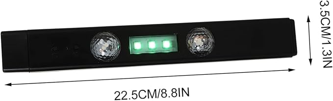 1Set Car Interior LED Atmosphere Lights Rechargeable Colorful Vehicle Foot Strip Lighting Kit for Ambient Decoration Multi Color Sound Control LED Lights
