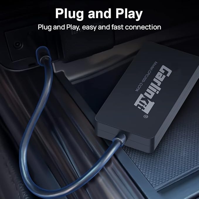 CarlinKit CarPlay Dongle only for Car with Android Head Unit System 4.4.2+,New Upgrade Version,Built-in APK App,Support Wired/Wireless CarPlay,Wired/Wireless Android Auto,Online Upgrade etc.