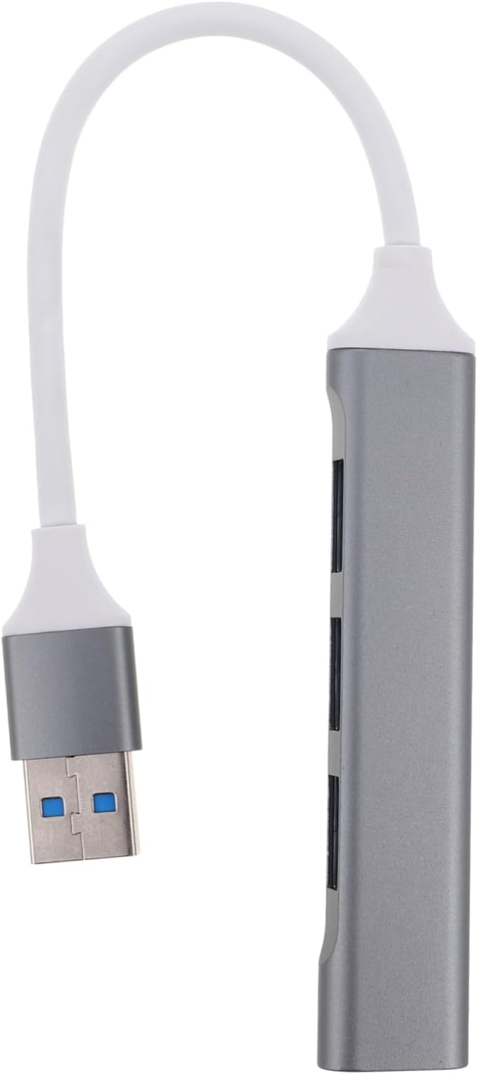Uonlytech USB Hub Multi-Port Splitter for Laptop and Desktop High-Speed USB Expansion Hub for Multiple Devices for Car and Home Use