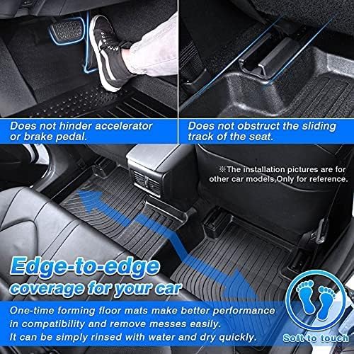 Cartist Floor Mats Fit for Chevy Chevrolet Equinox/GMC Terrain 2018-2024 (Not for EV), All Weather Car Floor Mats for Equinox Accessories, Waterproof Heavy Duty
