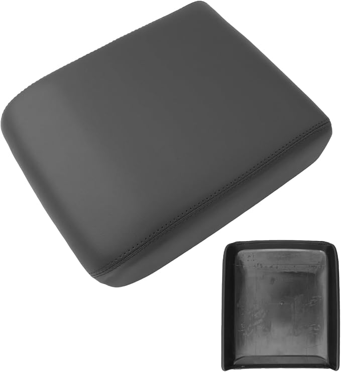 CDEFG 2025 2026 Tacoma Center Console Armrest Cover Compatible with 2024 2025 2026 Toyota Tacoma (4th Gen Tacoma) Accessories ABS Material Anti-Scratch Armrest Cushion Lid Protector(Full Coverage)