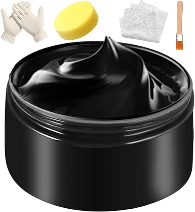 Leather Recoloring Balm, Leather & Vinyl Color Restorer Conditioner – Repairs Faded & Scratched Leather Color