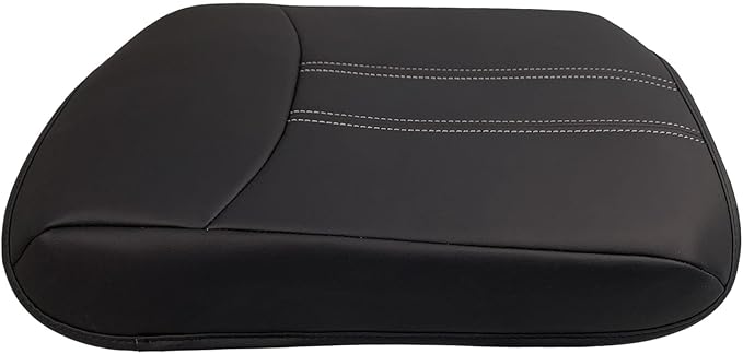 Center Console Pad Armrest Box Cover Compatible with 2023 2024 2025 Honda Pilot Accessories, Black Leather Protector Accessories for Pilot Armrest Pad Automotive Center Console Soft Cushion