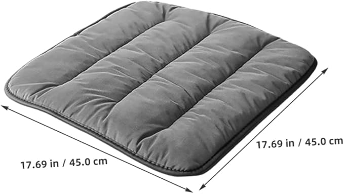 CHILDWEET Soft Plush Travel Car Seat Cushion Lumbar Support for Comfort Antislip Truck Seat Pad