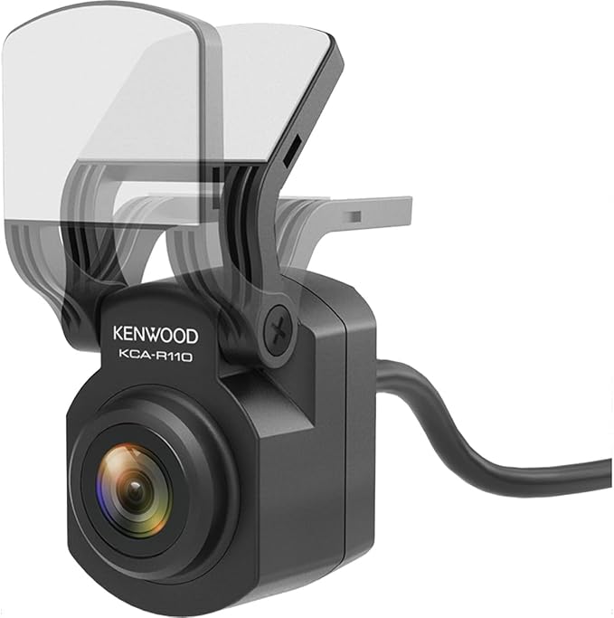 KENWOOD KCA-R110 Rear View Camera for DRV-A310W Dash Cam, Full HD 1080p, 132º Wide View, IP67 Rated Reverse Camera, Motion Detection, Compact & Durable Backup Camera for Car, Truck, & RV