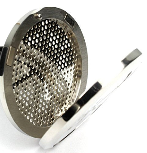 (JUMBO Panther) 38mm (1-1/2 in. dia.) Stainless Steel, 7 Pads and 1 Oil