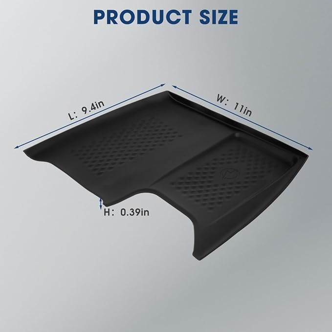 Wireless Charging Mat Compatible with Toyota Grand Highlander 2024-2025, Center Console Phone Wireless Charger Protective Pad Anti-Slip Interior Accessories Black