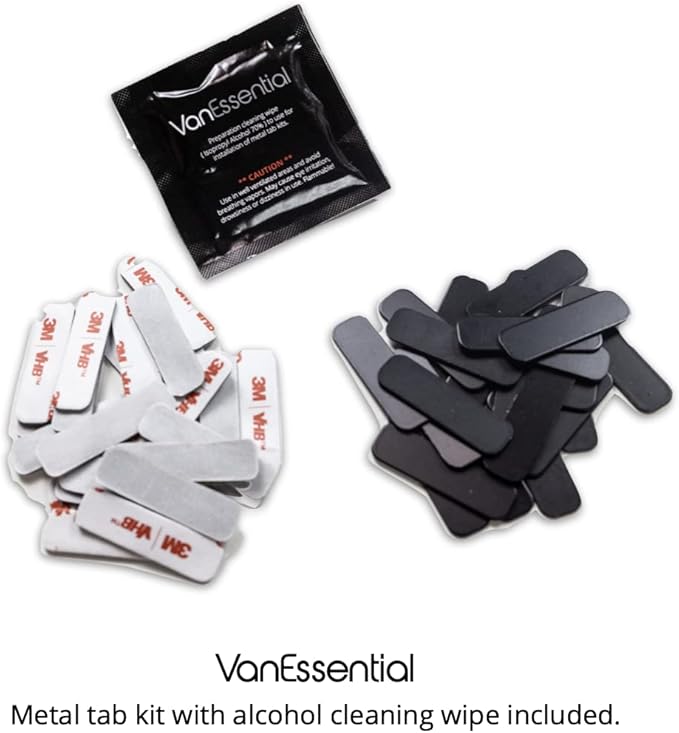 VanEssential Insulated Magnetic Blackout Rear Door Full Plastic Window Covers (Pair) Designed for Mercedes-Benz VS30 (Van Years 2019 to Current) - Charcoal Gray