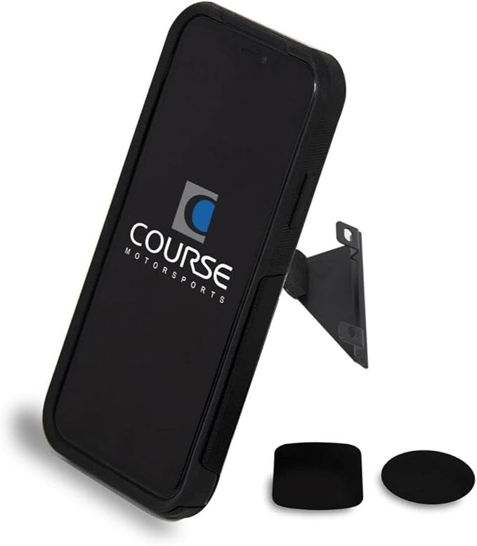 Course Motorsports Direct Fit Phone Mount: Honda CR - V (2012-2016) - Left or Right - Cradle Head - No Charging Manual Closing (Black)