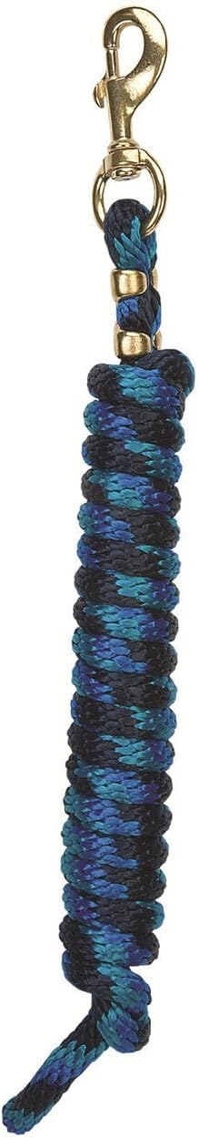 Weaver Equine Performance Lead Rope, Long Horse Lead Rope with Quick Halter Attachment, Soft Comfort Grip, Barn Horse Tack for Daily Use & Showing